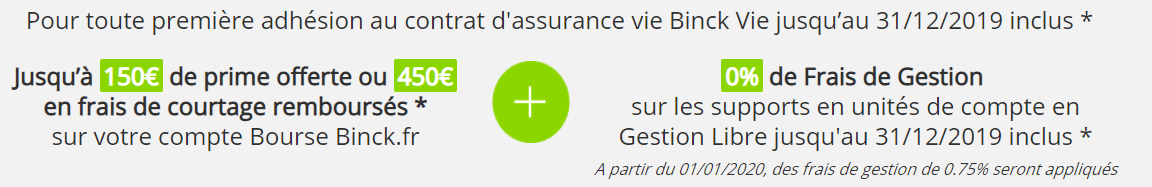 binck vie offre bienvenue
