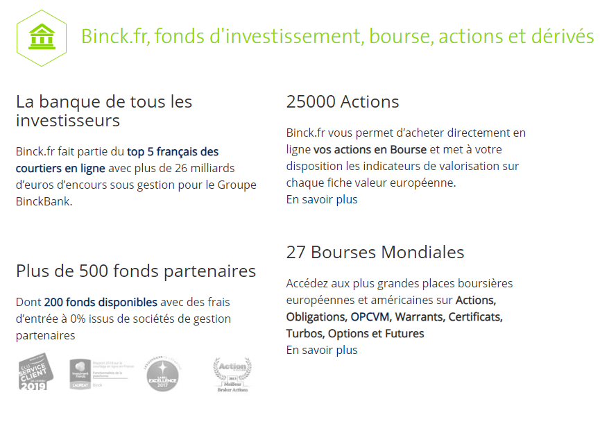 investir binck